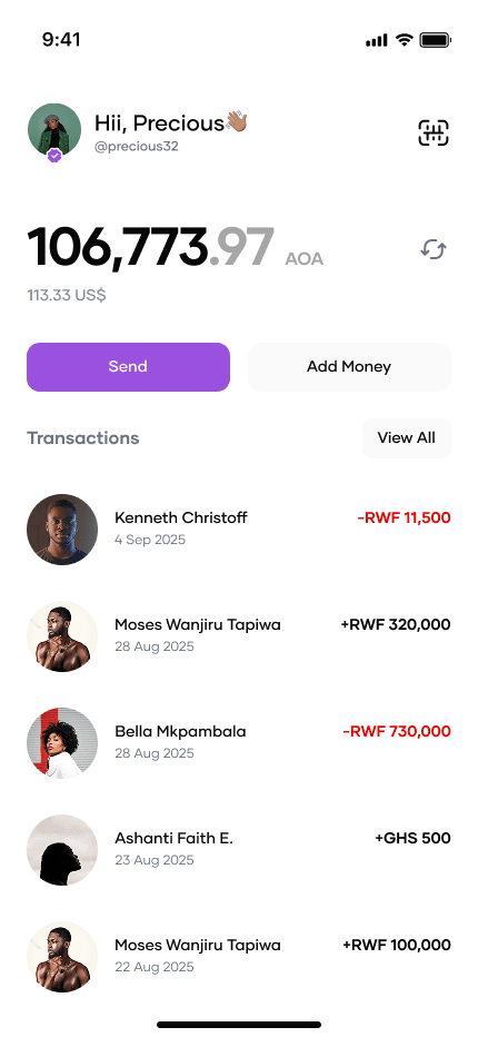 A balance sitting in a second currency, with no monthly charge to hold it